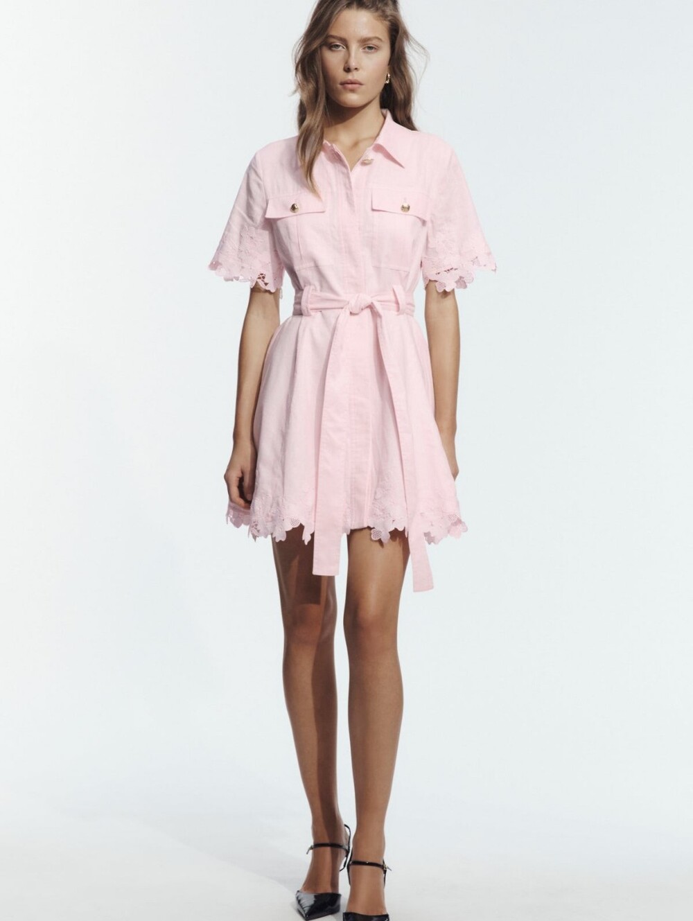 AJE Arlo Lace Mini Dress